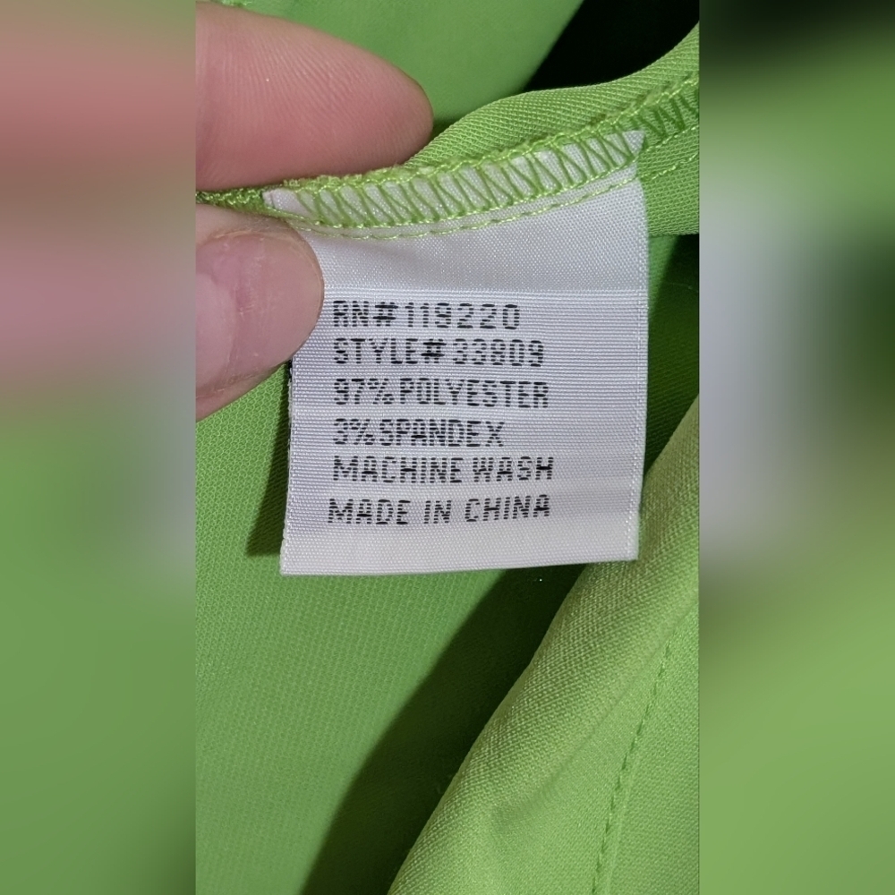Love83 Bright Green Fashion Piece - Picture 7 of 10